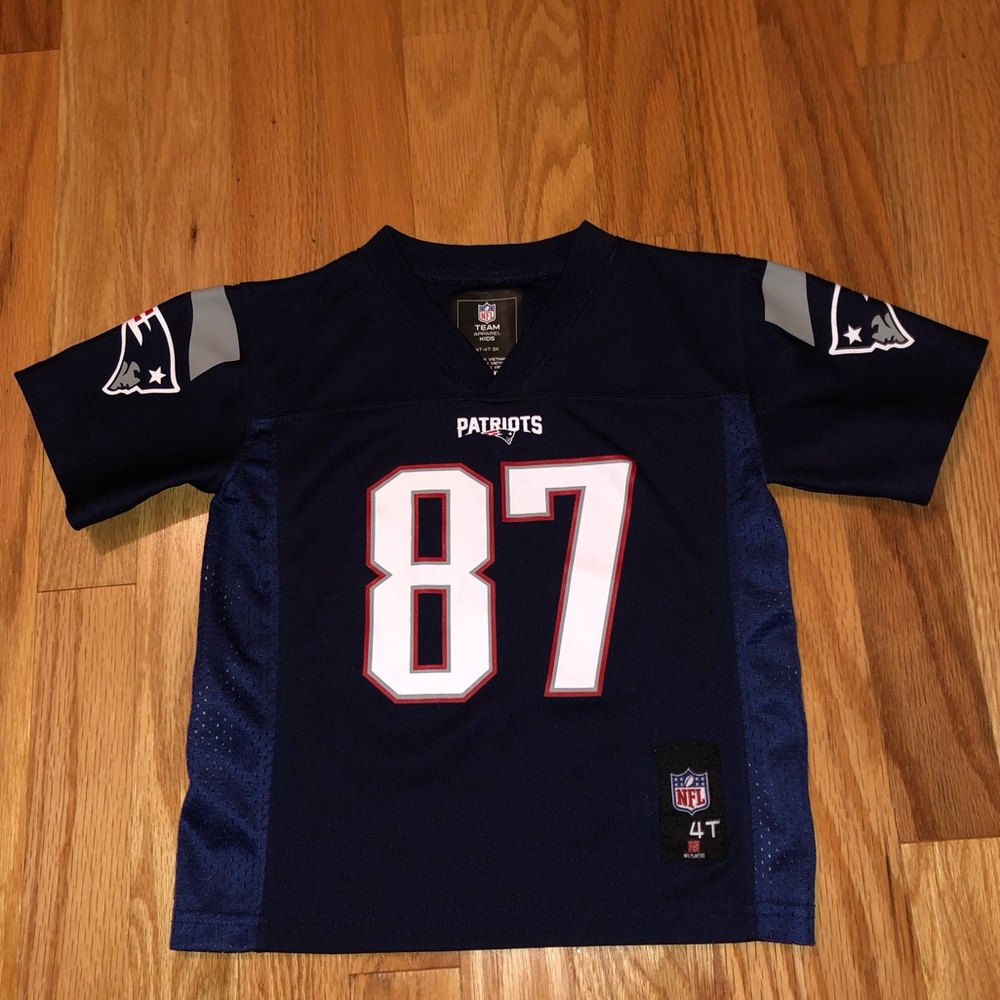 New England Patriots Rob Gronkowski Jersey 4T EUC